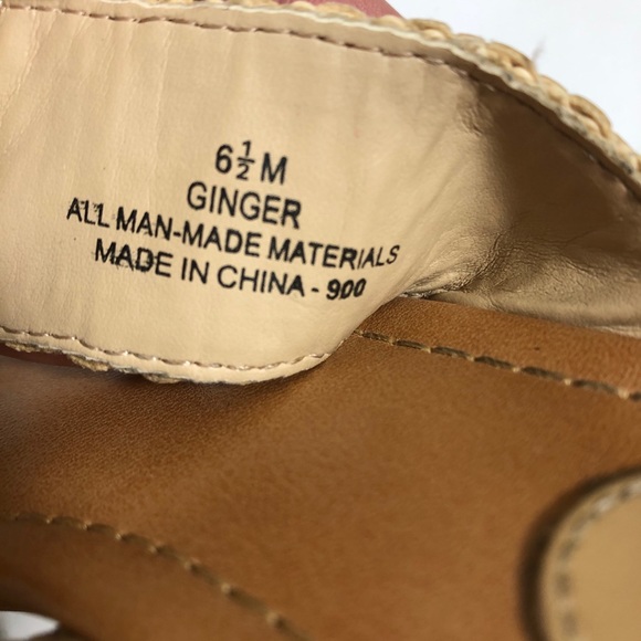 Impo Thong sandals ginger/Tan Size 6.5M - Picture 8 of 10